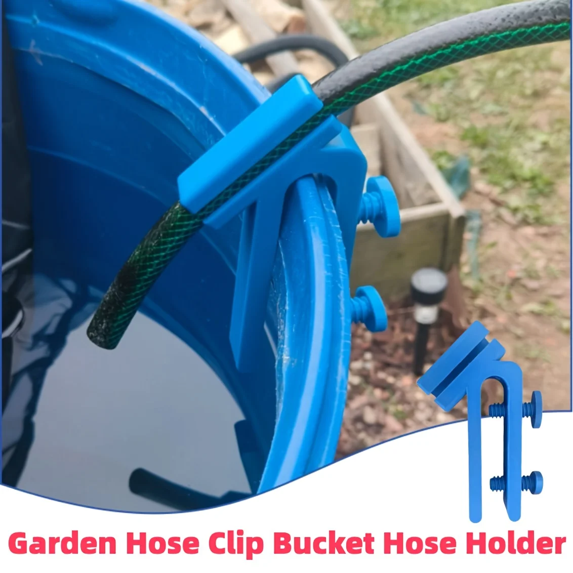 Bucket and Water Pipe Fixing Clip, A Practical Tool Accessory Designed Specifically for Gardening Watering, Freeing Up Hands