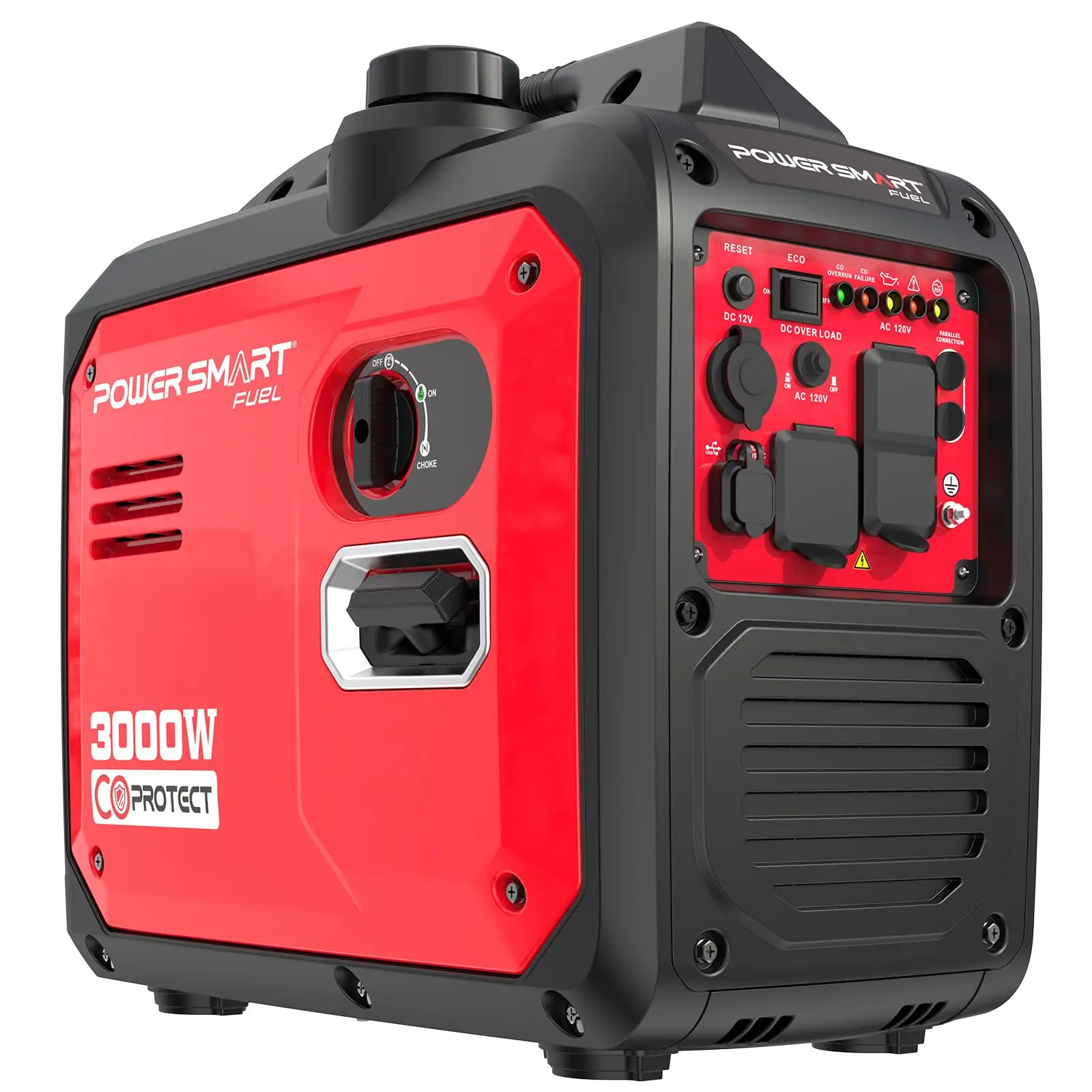 3000 Watt Portable Inverter Generator for Camping or Home Use | CO Sensor, Super Quiet