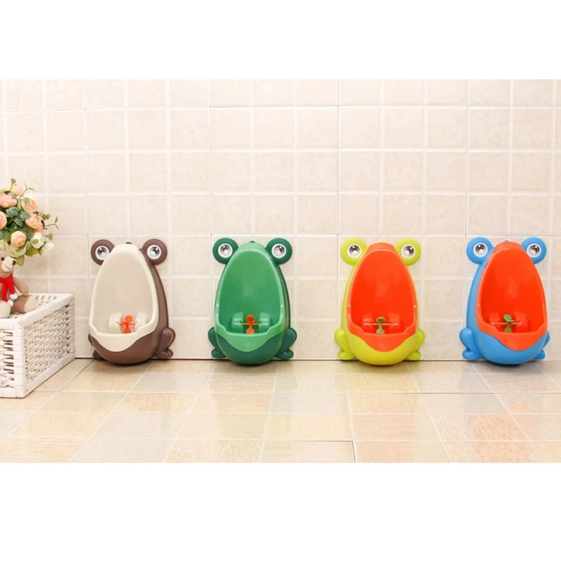 77HD pour grenouille en plastique bébé garçons enfants pipi pot toilette formation enfants urinoir Bathro