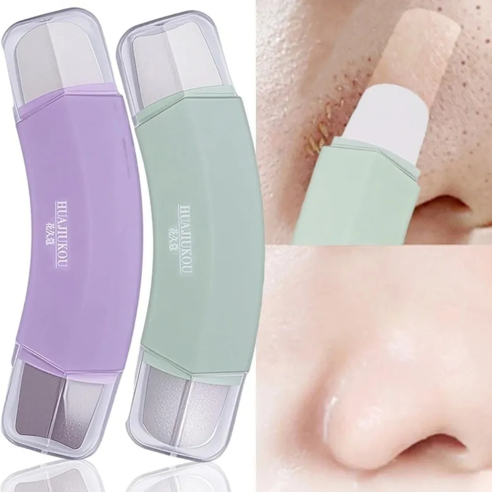 Strumento per la rimozione dei punti neri del viso per la pulizia profonda Esfoliante Rimuovi i punti bianchi Acne Raschietto per punti neri Spatola per il viso portatile