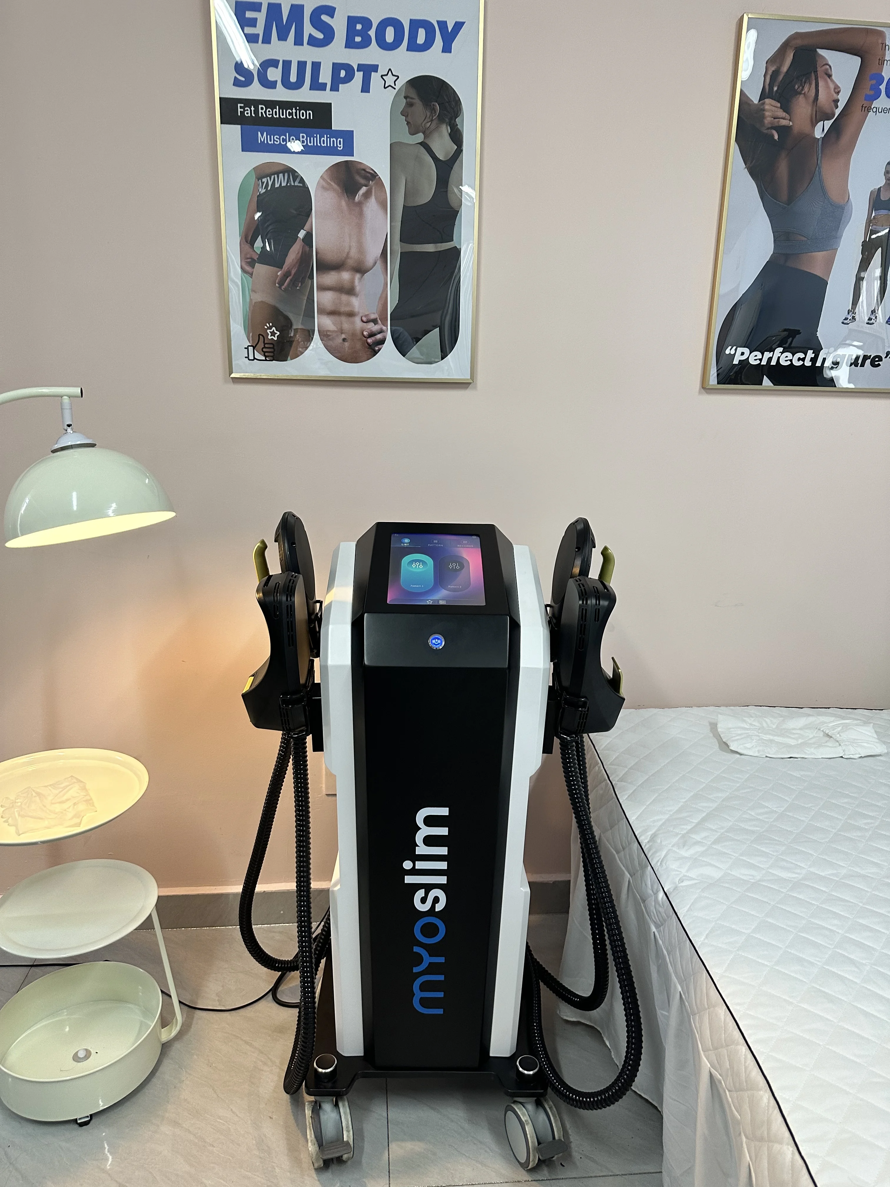 

Машина для моделирования тела с магнитным полем, 6500 Вт, высокоинтенсивный тренажер для мышц для похудения, тонизирования и уменьшения жира