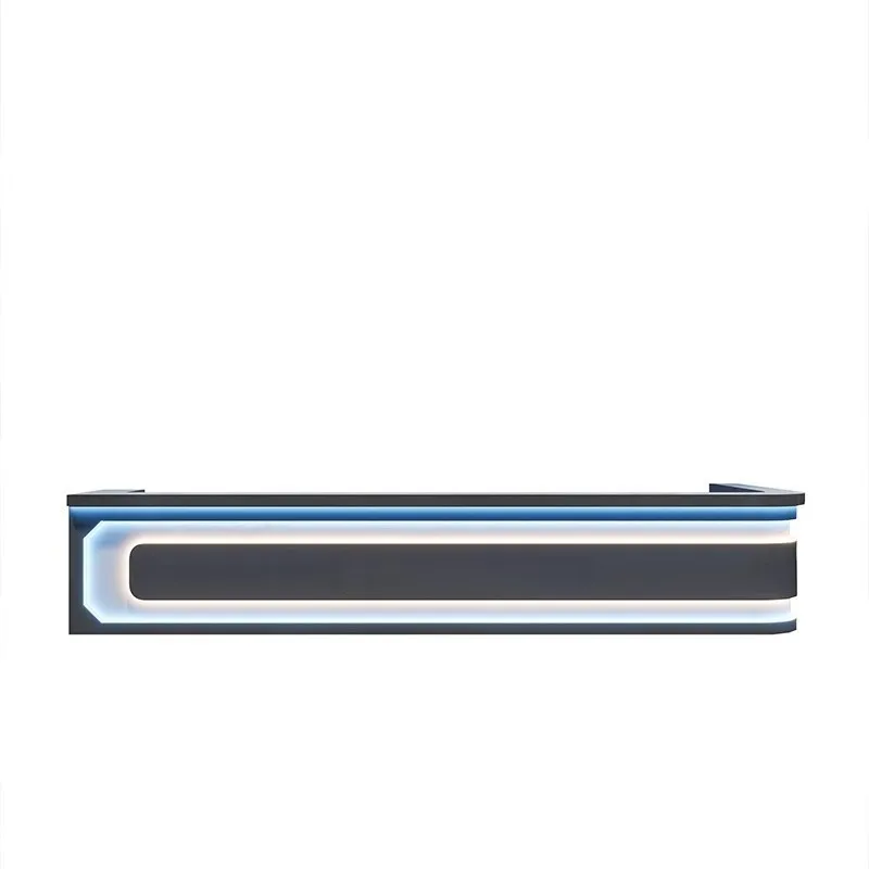 مقهى متجر تصميم طاولة بار القهوة لشريط القهوة لغرفة البلياردو مع أثاث الإضاءة LED لتصميم المتجر