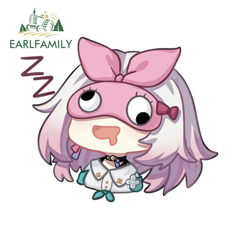EARLFAMILY 13 سنتيمتر x 10.5 سنتيمتر ل ل لعبة لطيف هونكاي ستار السكك الحديدية أنيمي سيارة ملصق مكيف الهواء ملصق مائي اكسسوارات السيارات ديكور إبداعي