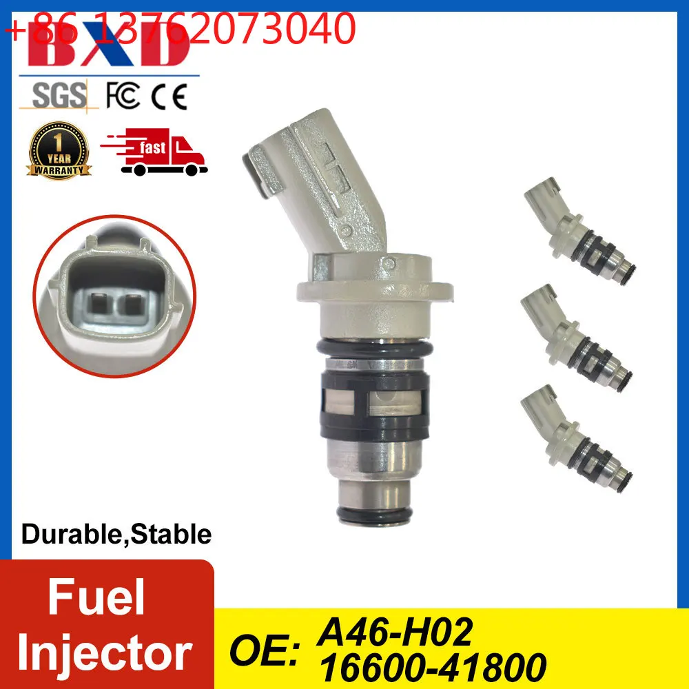 Baixinde 1/4PCS Fuel Injector A46-H02 16600-41B00 16600-73C00 16600-93Y00 For Nissan Micra K11 Car Accessories