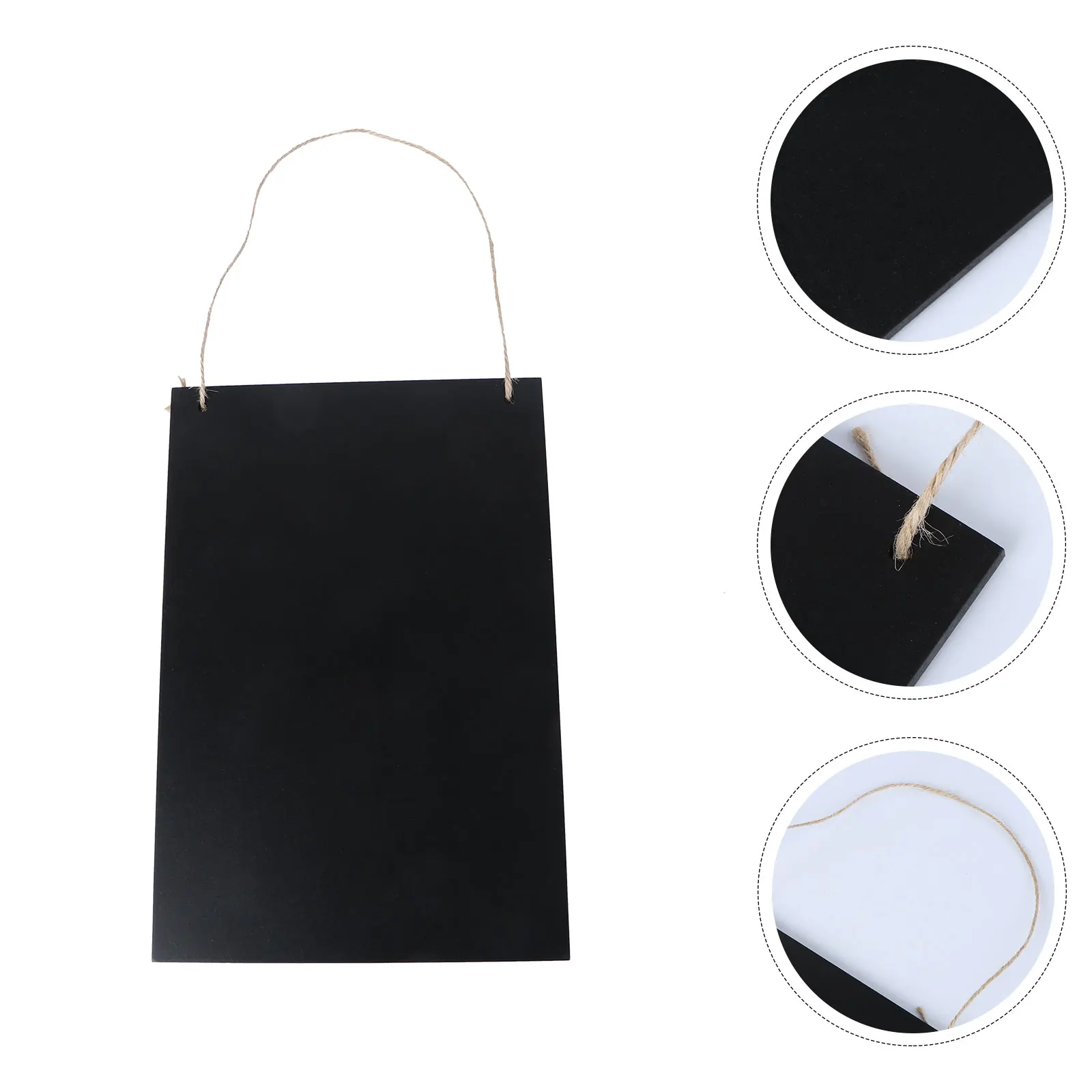 

Wedding Blackboard Message Teaching Frames Double Sided Dry Erase Wood Hanger Country Decor Rural Double-sided