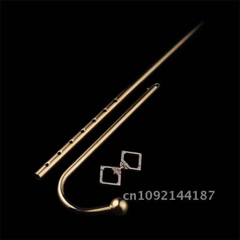 Lockink Metal Anal Hook Couple Adule Toy Sm Posterior Single Adjustable Dilation Anal Restraint Equipment Bead And Men'S Women'S