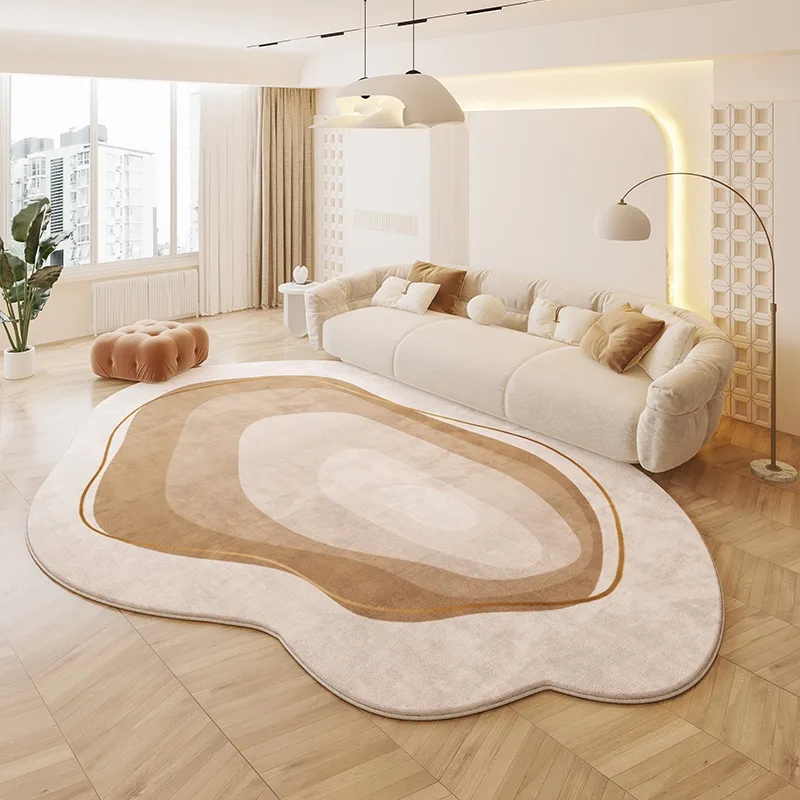 Carpet for Living Room Bedroom Rug Soft Furry Home Decoration Floor Mat Irregular Shape Comfortable Bedside Area Rugs Alfombra