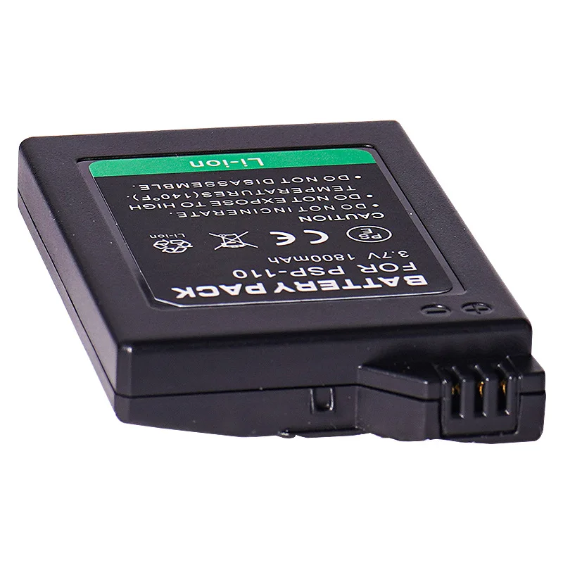PSP-110 Ersatz-Kamera-Akku 3,7 V 1800 mAh für Sony PSP-1000 PSP-1001 PSP-1002 PSP-1003 PSP-1004 PSP-1005 PSP-1006