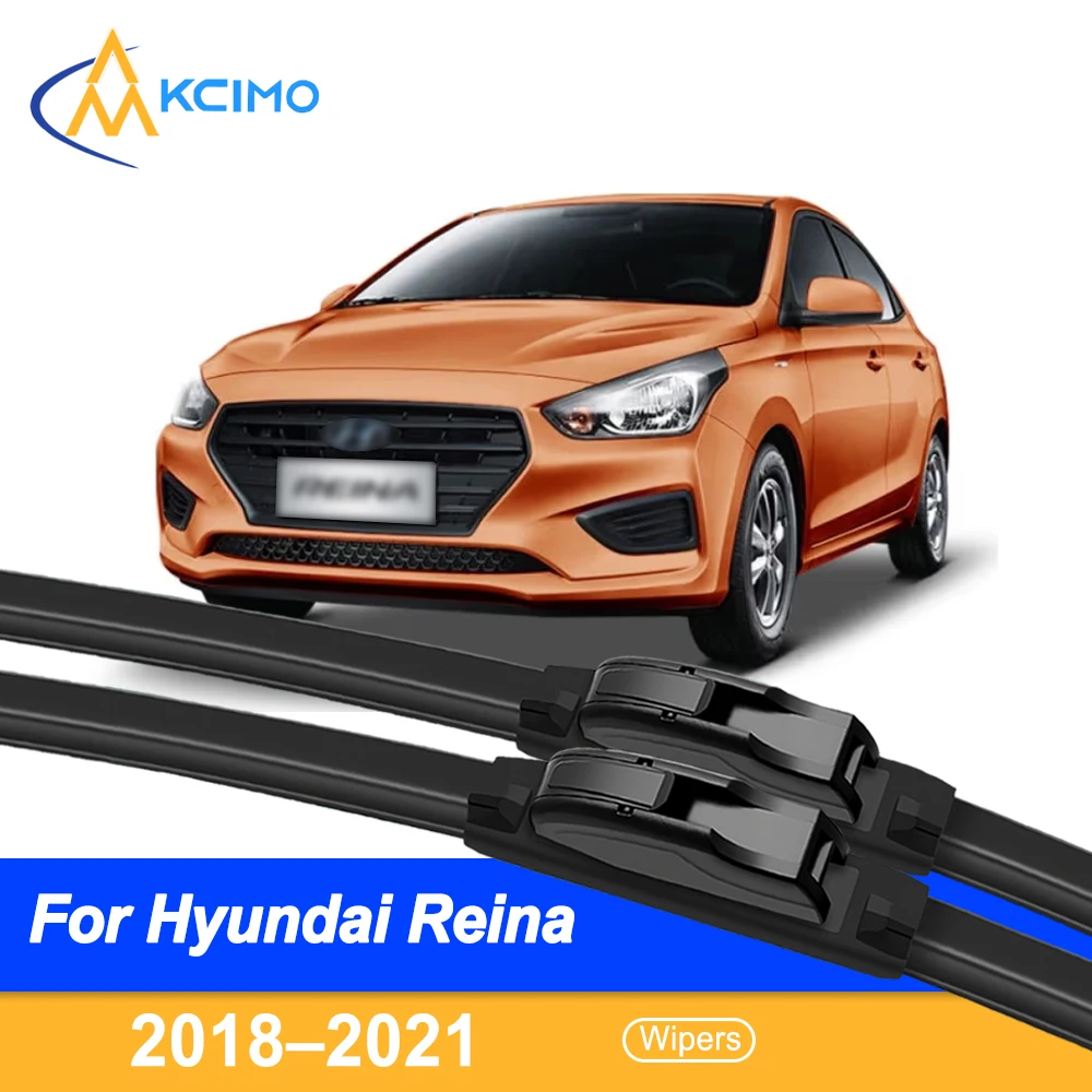 

For Hyundai Reina Front Wiper Blade Car Wiper 2018–2021 Windshield Window Accessories 2pcs