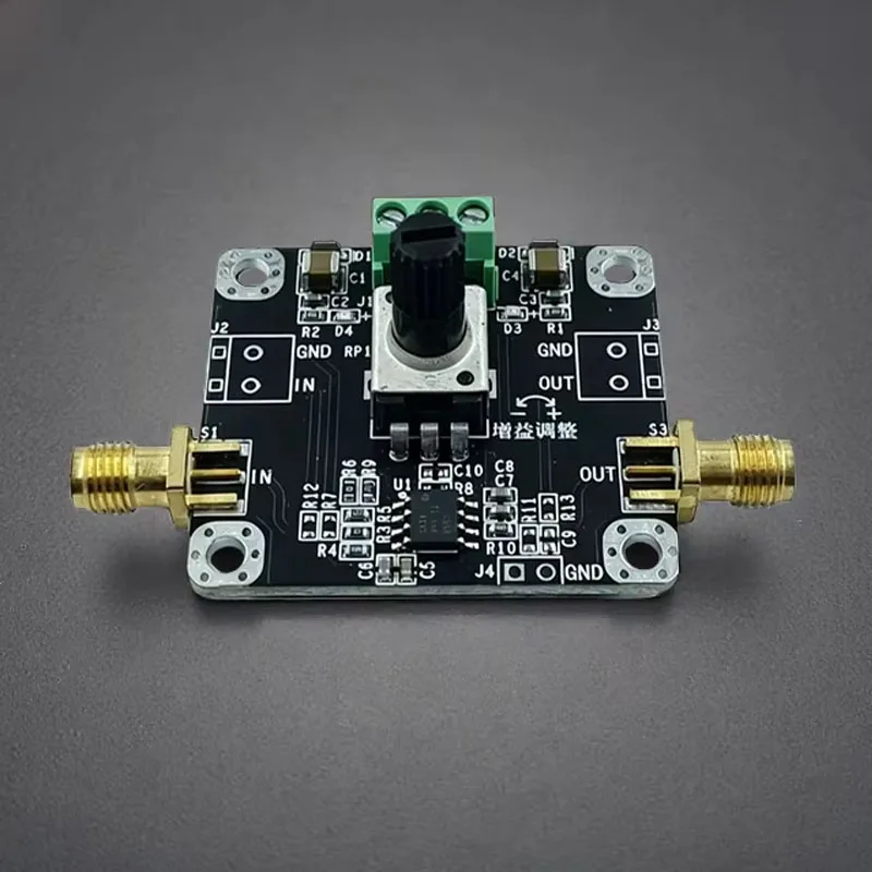 OPA892 High-Speed Voltage-Feedback Op-Amp Module, Low Distortion, 2GHz Gain-Bandwidth Product, Adjustable Gain 10-100x