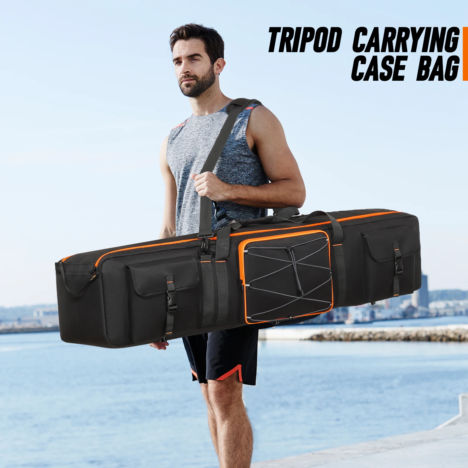100-126CM Tripod Light Stand Photography Lighting Kit Bag Handbag Carrying Storage Case for Mic Photography Studio Tripod Stand