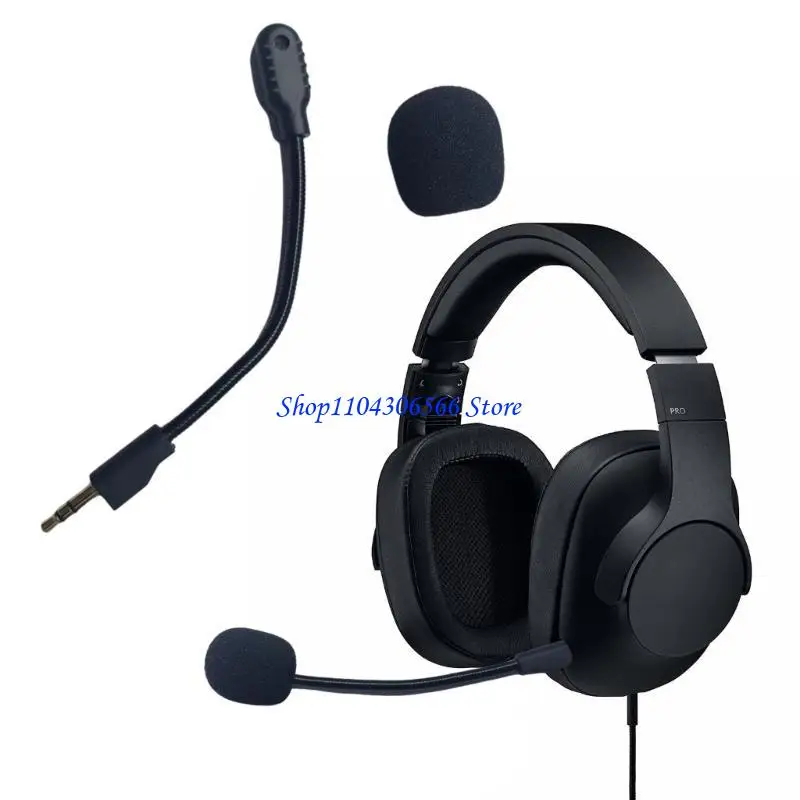 02DD Upgrades Communication with Replacement Boom Mic for GPRO Gamings Headphones Improved Sound Quality, Quickly Install