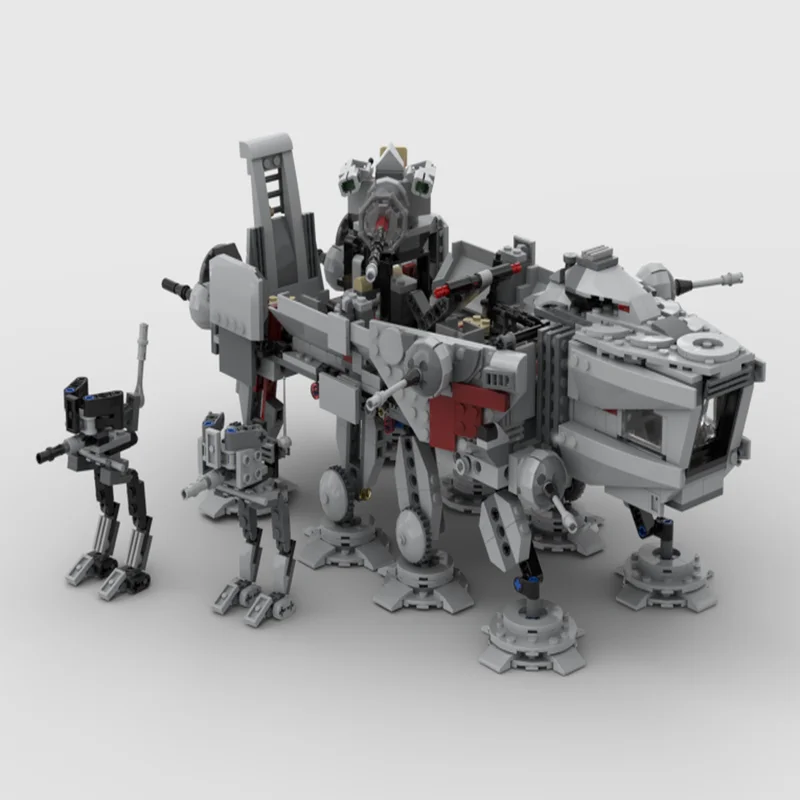 New 1070Pcs Famous Star Battle Movie Moc Transport Car Model Diy Creative Ideas Toy Brick Birthday Christmas Gift Building Block