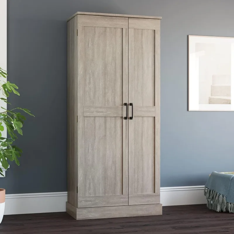 Miscellaneous Storage Swing Out Door Storage Cabinet/Pantry cabinets Spring Maple Finish Engineered wood construction