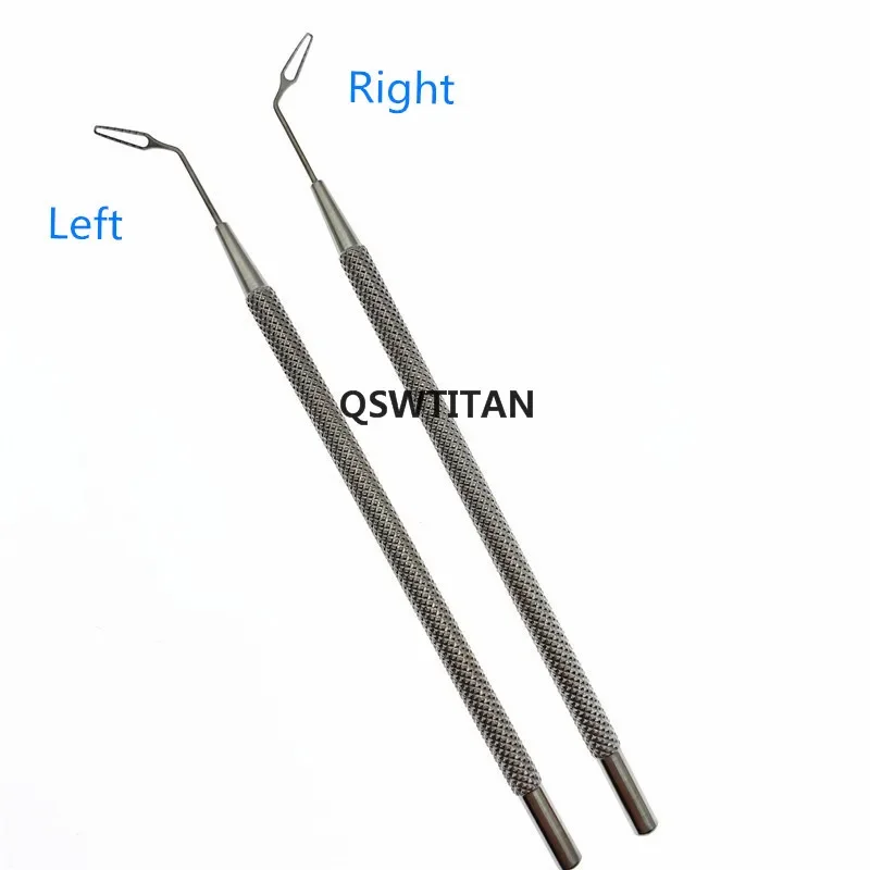 Ophthalmic Small Incision Operation Plate Type Ophthalmic Hooks Eye Surgical Instruments Left / Right /double Head