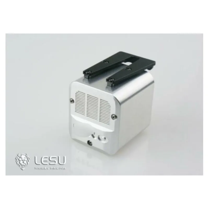 LESU 1/14 Tractor Truck Exhaust Tank for Tamiyaya Remote Control HO700 Hydraulic Dumper RC Car Toys Metal Parts TH02353