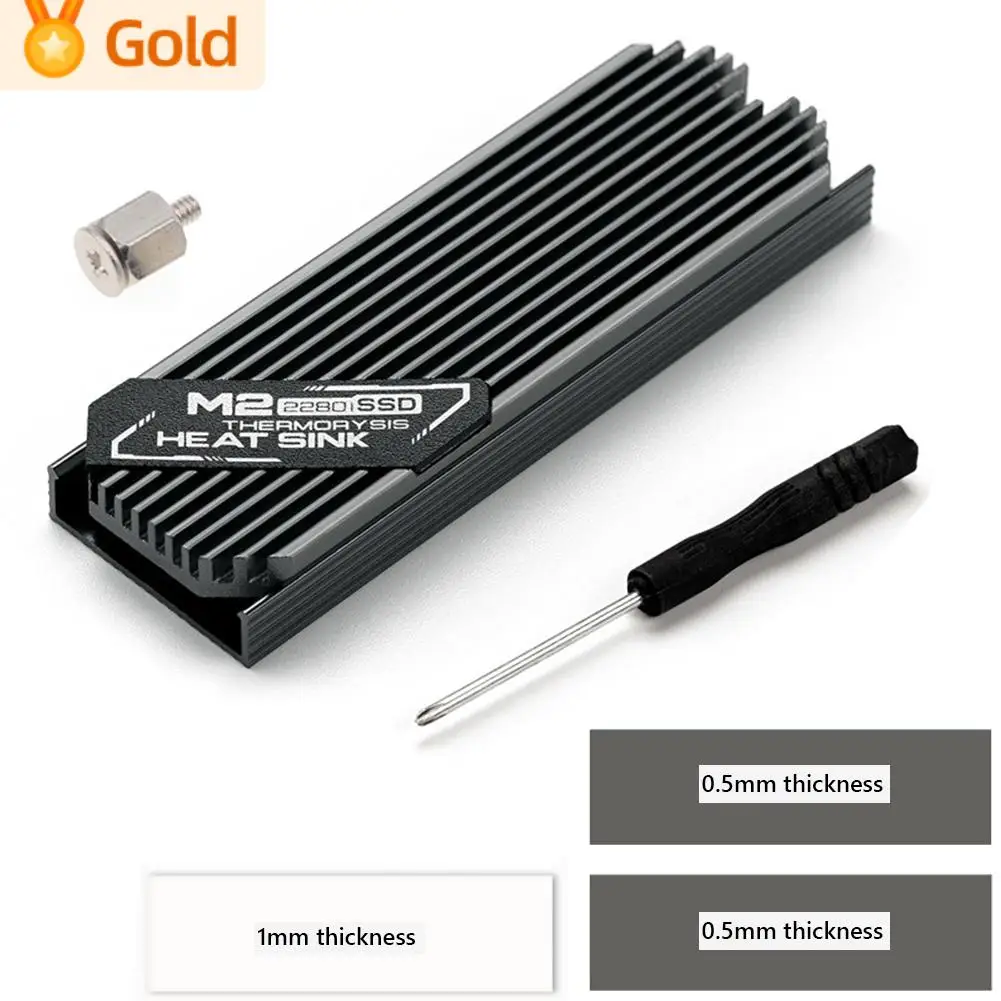 M.2 ssd nvme kühlkörper kühlkörper m2 2280 ssd festplatte aluminium kühlkörper mit thermo kissen für pcie sata m2 ssd pc thermo radiat
