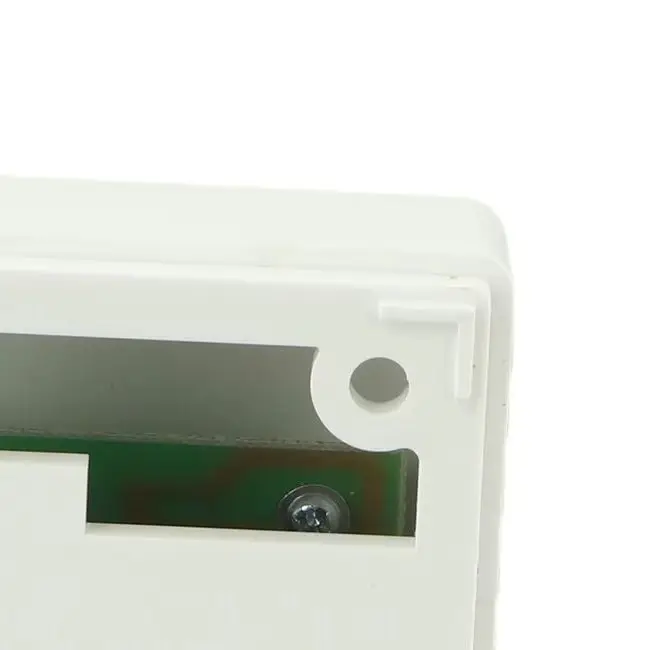 White ABS Mechanical Room Thermostat 10A 220V For Floor Heating System On Off Switch Controller Temperature Regulator