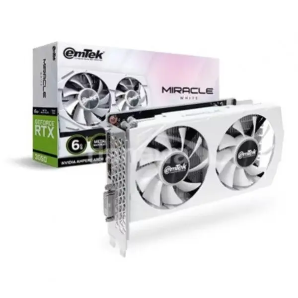 IMTECH GIFORCE RTX 3050 MIRACLE WHITE D6 6GB