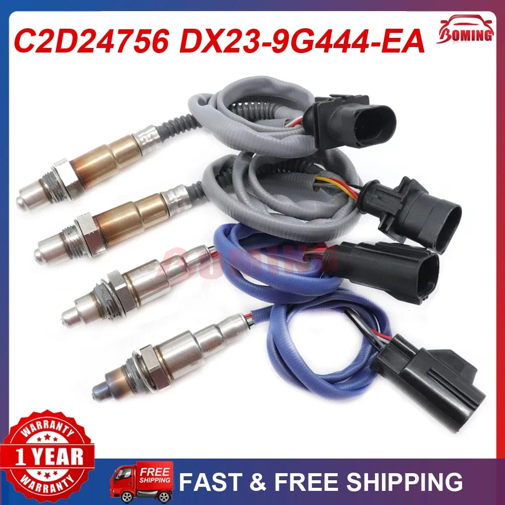 

4PCS New Car Up&Downstream Air Fuel Ratio Lambda Oxygen Sensor C2D24756 DX23-9G444-EA For Jaguar F-Pace XF XJ F-Type 2013-2019