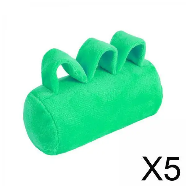 

5xFingers Разделительная подушка Подушка для пальцев Удобный тренажер для рук Подушка для пальцев Зеленый