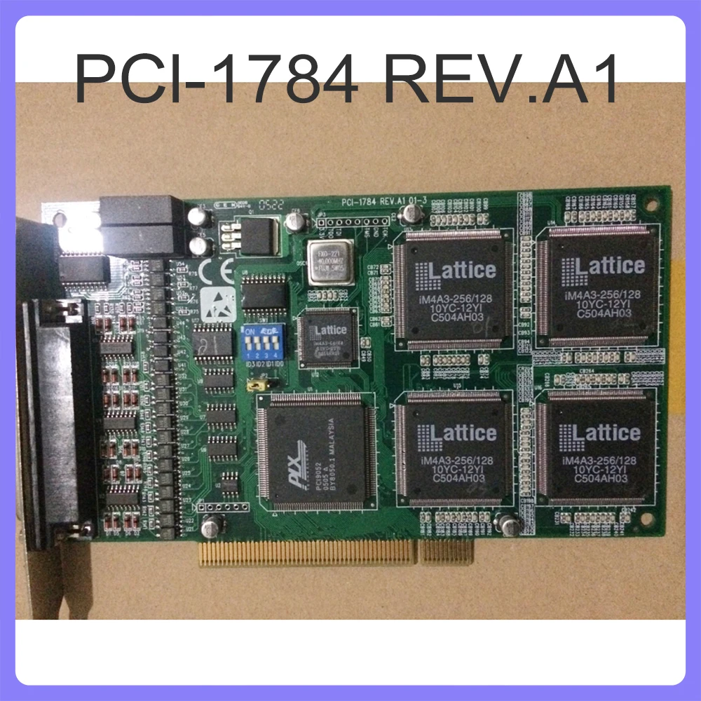 Data Capture Card  Industrial Control Board Card For Advantech PCl-1784 REV.A1 01-3