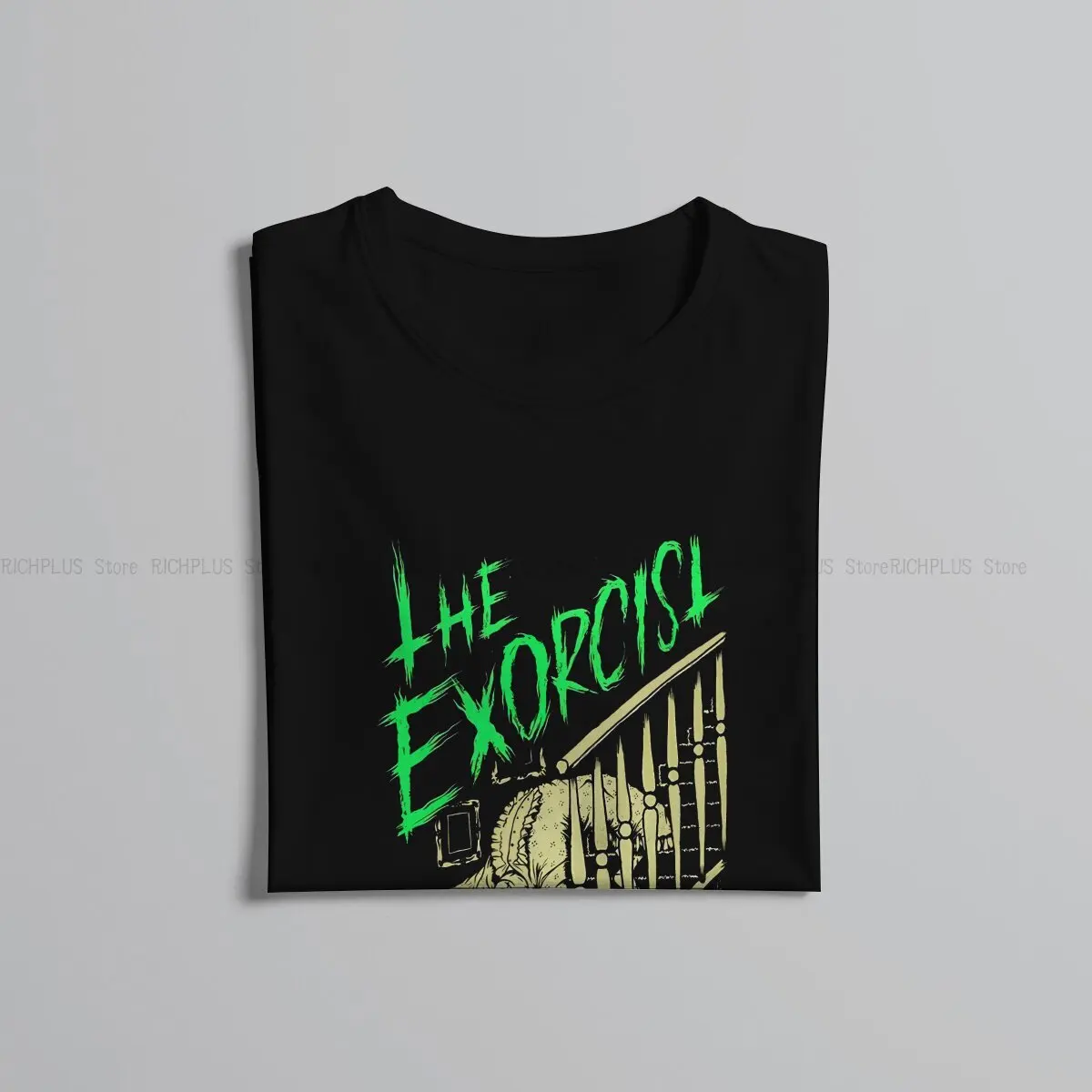 Classic Unique TShirt The Exorcist Horror Film Leisure Polyester T Shirt Summer Stuff For Men Women