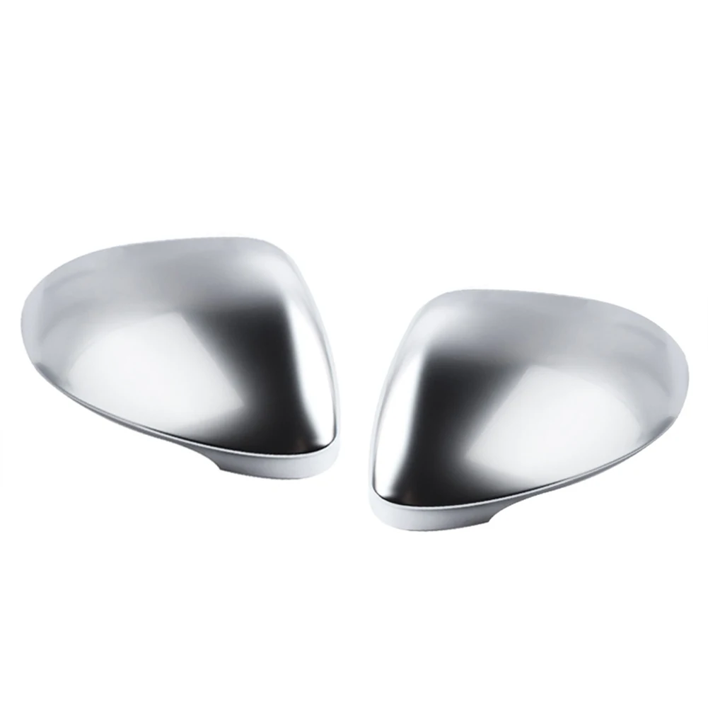 

For-Golf 8 2020 2021 Car Side Rearview Mirror Cover with Lane Assist Hole Wing Mirror Shell