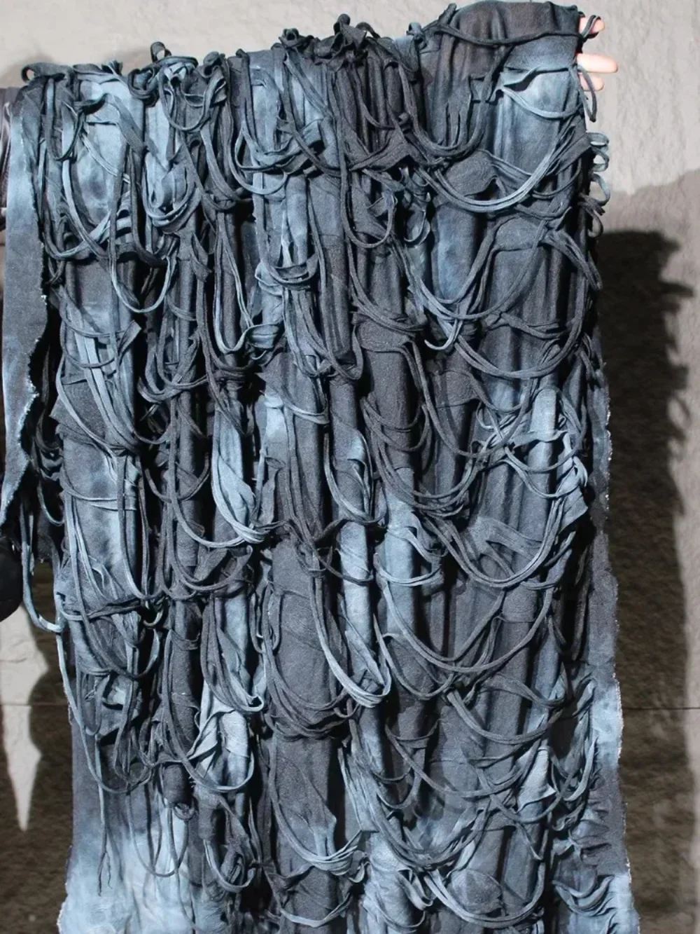 

Tie Dyeing Elastic Fabric Fashion Apparel Designer for Jacket Skirt Diy Sewing Material By The Yard Cloth Wholesale