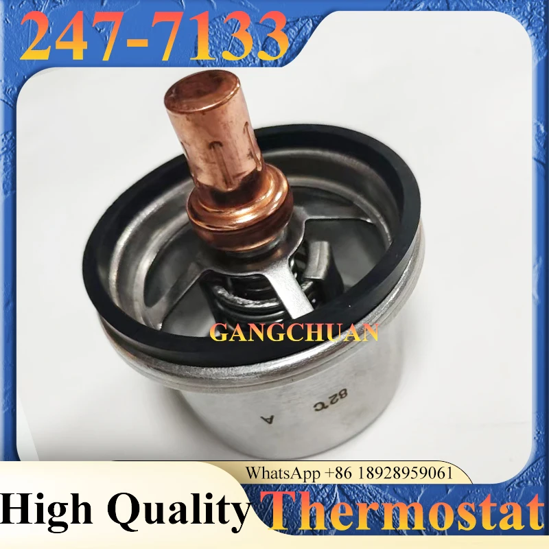 Kühlmittelwassertemperaturregler Thermostat 247-7133 248-5513 Motorteil für E330L 3306 TAD55
