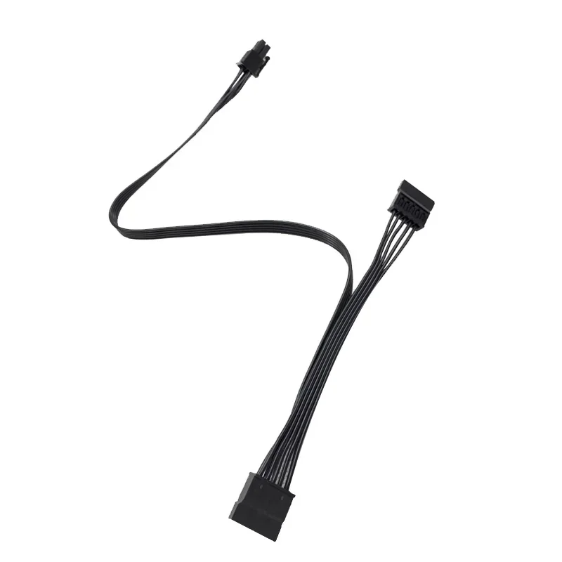 Cable de alimentación Molex SATA IDE de 8 y 6 pines a GPU8(6 + 2) pines CPU8pin(4 + 4 pines) para GO versión antigua GT500 GT550 GT600 GT650 GT700 módulo