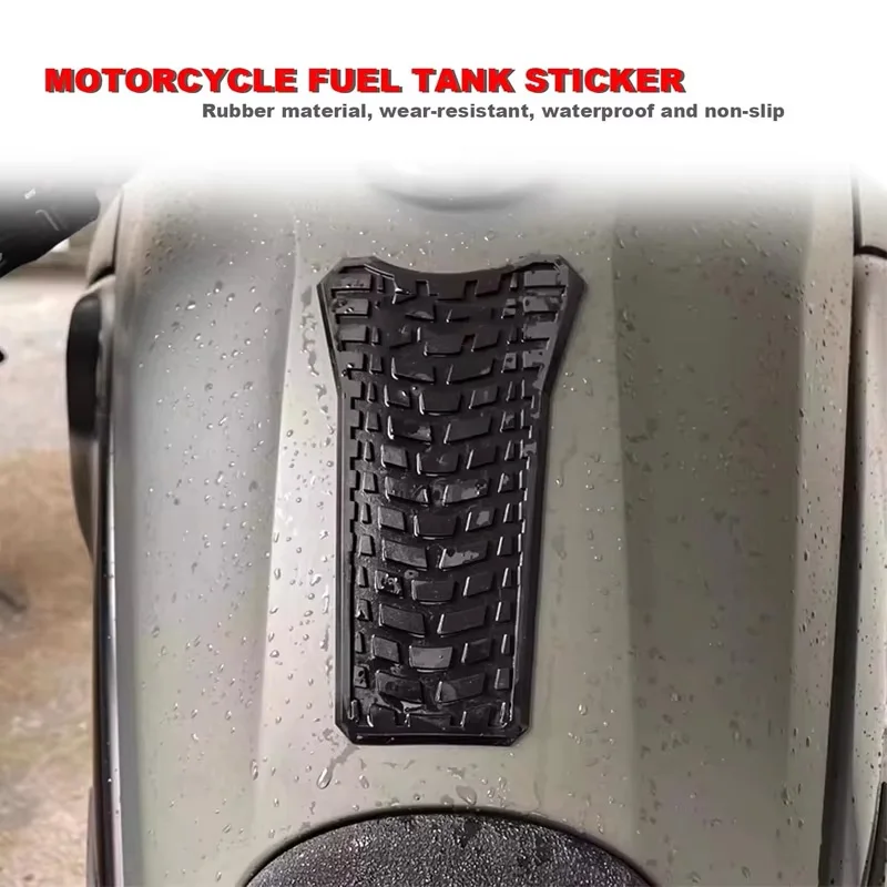 Motorcycle Gas Fuel Tank Traction Side Decal Pad Knee Grip Protector Sticker Waterproof For Tenere 700 T7 XTZ07 T700 image 2