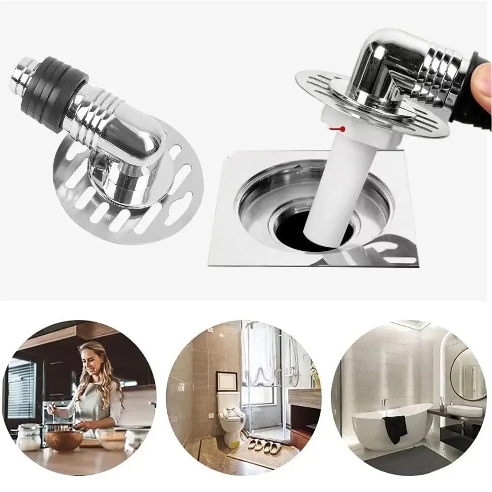 Stainless Steel Floor Drain Cover Odor Prevention Insect Control Drain Joint Sewer Special Accessories Anti-odor