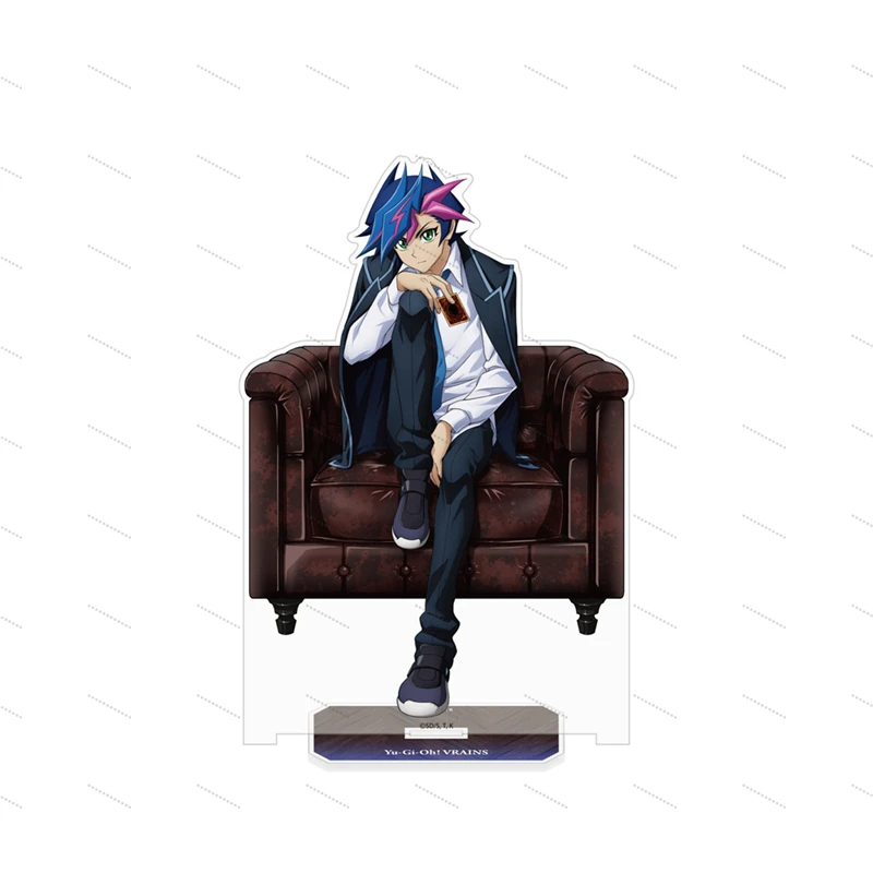 Hot Anime Yu - Gi - Oh! Version of the Strongest Duelists 15cm Acrylic standing sign Desktop ornament Friends Christmas gifts