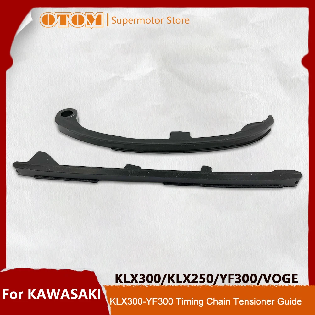 Placa de guía de capa tensora de cadena de distribución de leva, accesorios de motocicleta para KAWASAKI KLX250 KLX300 LONCIN YF300 VOGE 300DS 300GY