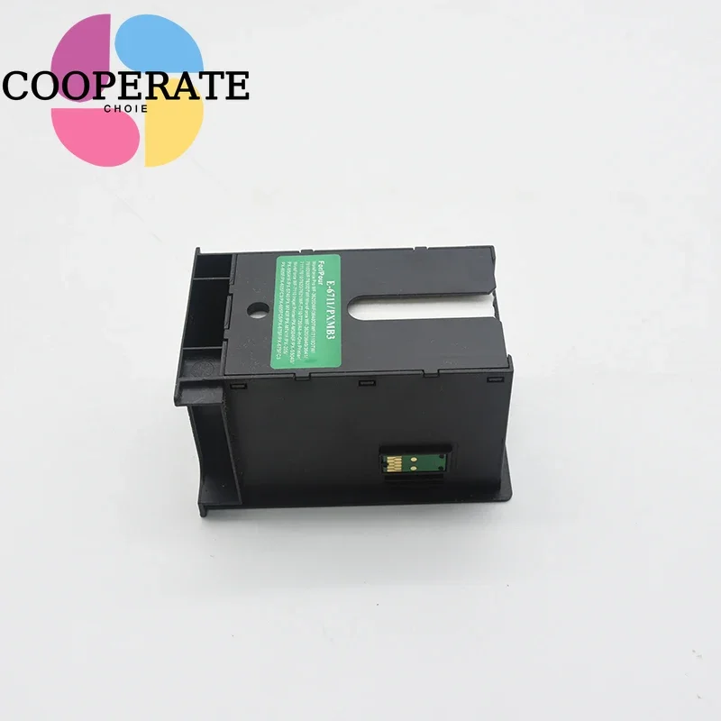 1pc T6711 Ink Maintenance Box for Epson WF 7110 7210 7510 7610 7615 7620 7710 7715 7720 3010 3520 3530 3540 3620 L1455 ET-16500