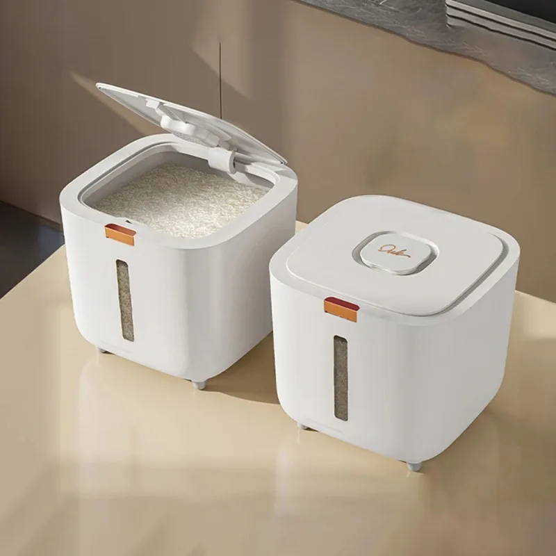 

Rice bucket household insect-proof and moisture-proof sealed food-grade rice container rice bin flour