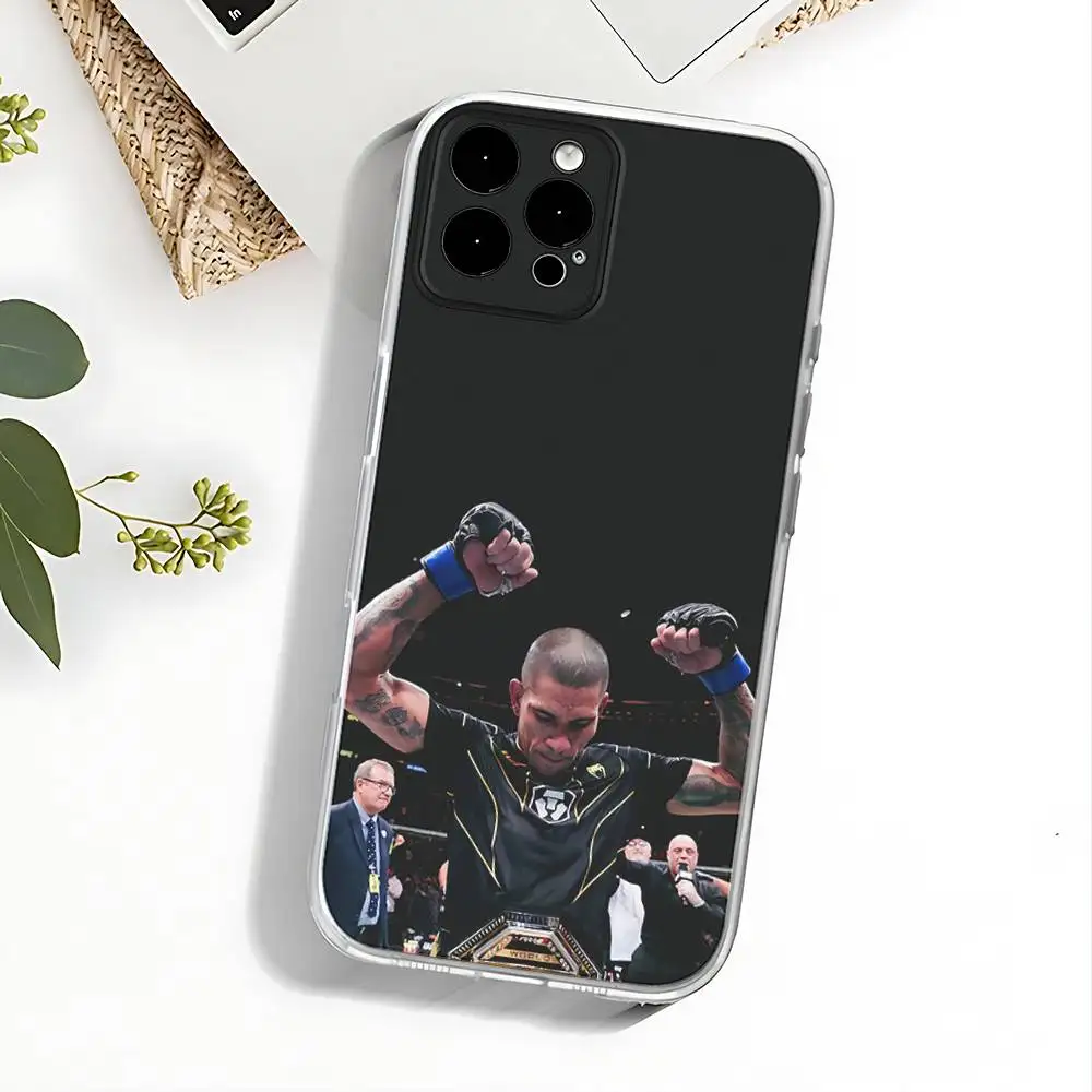 حافظة هاتف Fighting Pereira Alex لهاتف iPhone 17,16,15,14,13,12,11 Pro,Max,Plus,X,XS,XR,SE4,E غطاء ناعم شفاف صغير