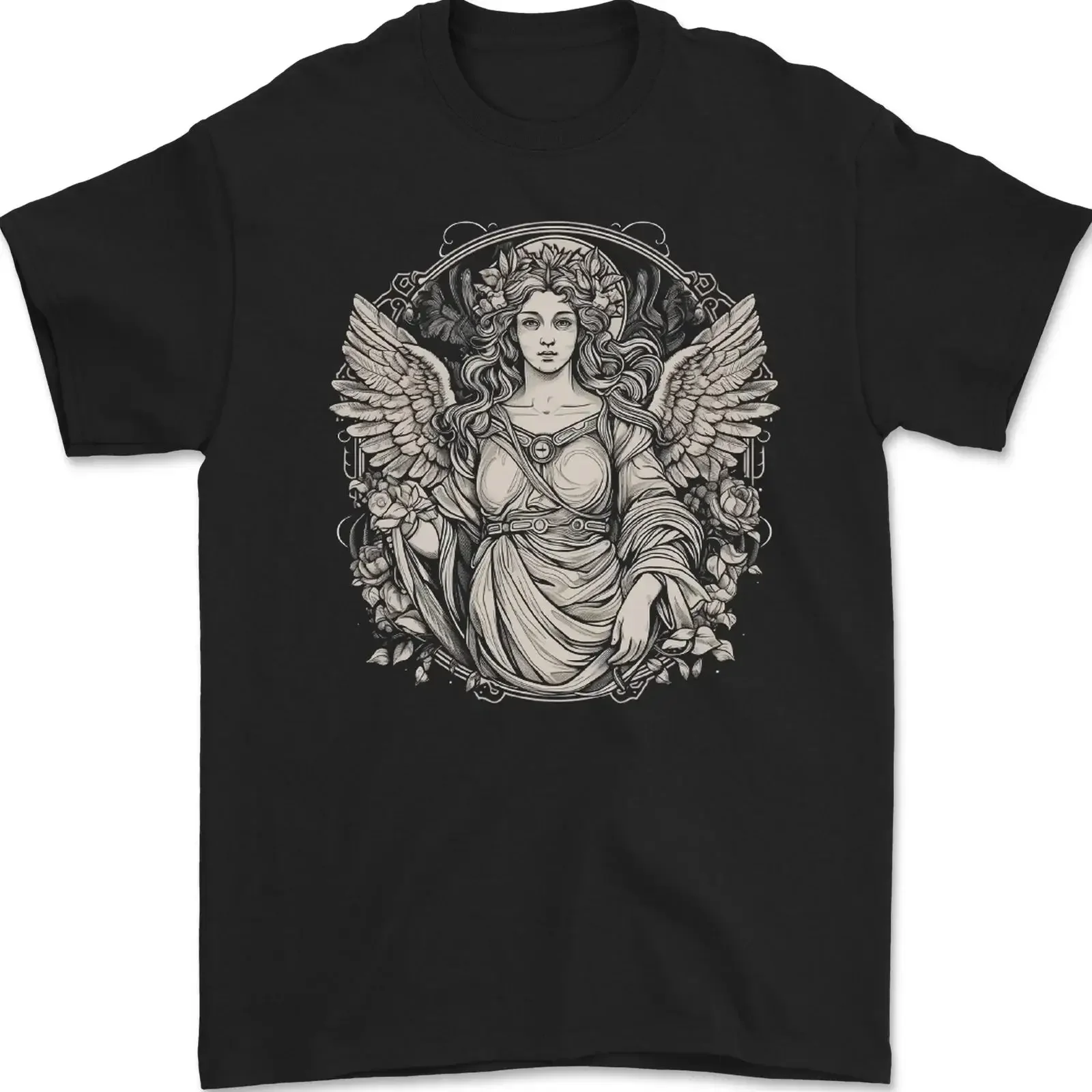 Aphrodite Greek Mythology Goddess Venus Mens T Shirt 100 Cotton vintage Washed homme fashion Stylish Versatile Breathable