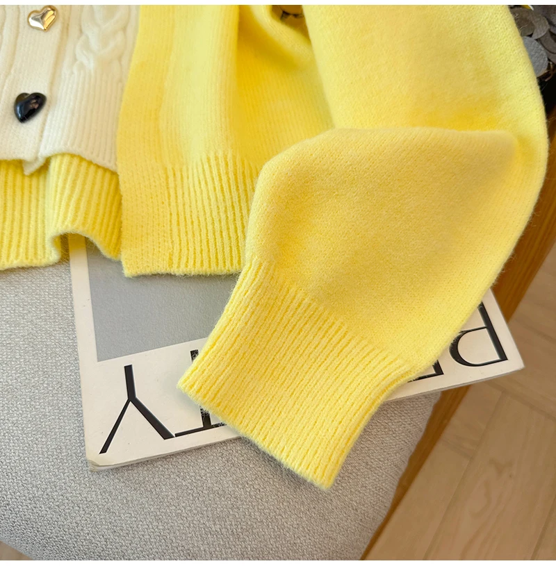 새로운 가을 긴팔 패션 여성 가디건 스웨터 니트 코트 턴다운 칼라 싱글 브레스티드 한국 캐주얼 여성 상의