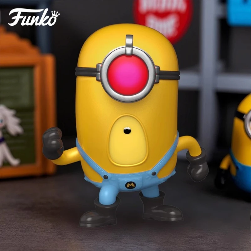 

Genuine Edition FUNKO POP《Despicable Me 4》Minions，Dave，Gus，Mel Anime Desktop Decoration Ornament Model Toys Collectible Model