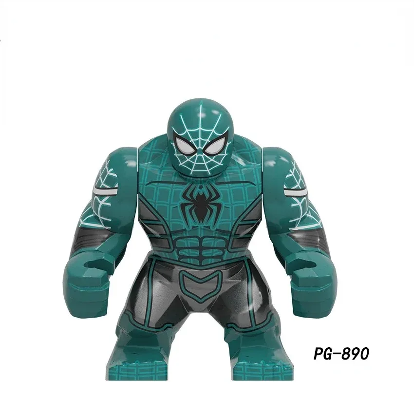 Marvel Superheld Actionfigur Baustein Iron Man Hulk Mini Figur Spielzeugsammlung für Kinder Geburtstagsgeschenk Kinder Geschenk