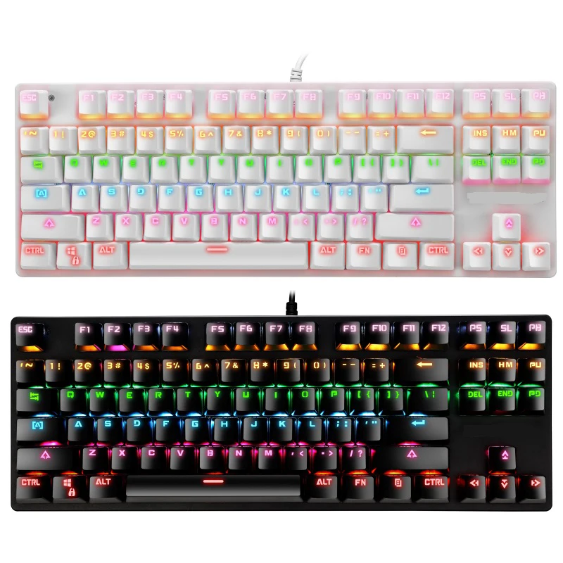 Anne 2 60% 61 Keys Portable Mini Wireless 5.0 Mechanical Keyboard Office Gaming Keyboard Type-C Detachable Cable