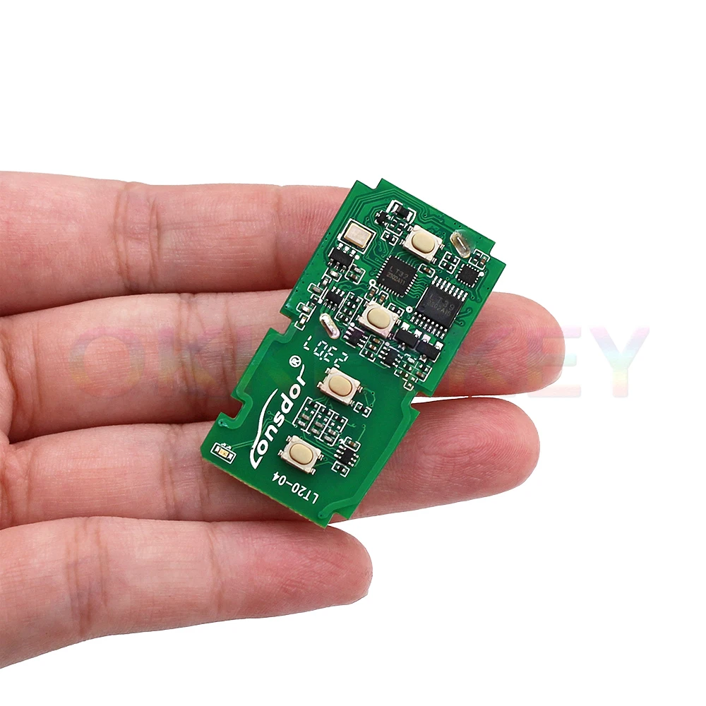 5 قطعة/الوحدة Lonsdor LT20-04 LT20 مفتاح ذكي PCB 8A + 4D لتويوتا لكزس العمل مع K518 K518ISE KH100 + دعم 3370 5691 F433 0500