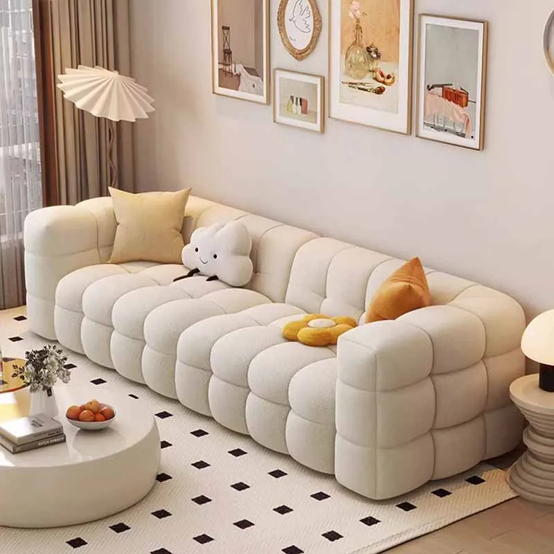 

Lazy Nordic Living Room Sofas Minimalist Sectional Comfortable Reclining Sofas Apartment Interior Divani Da Soggiorno Furnitures