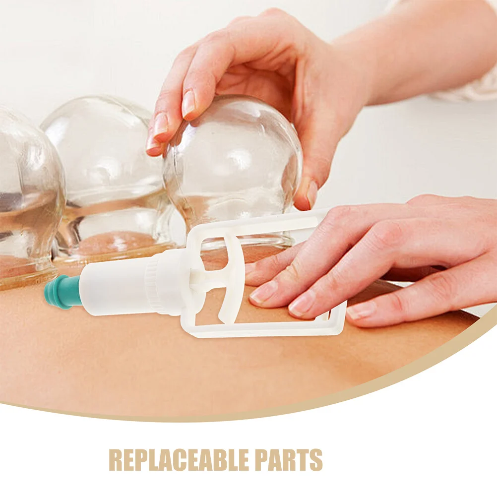 

3Pcs Vacuum Cupping Pump Tool Manual Handheld Vacuum Pump for Home Use Cupping Replacement Equipment Accessories
