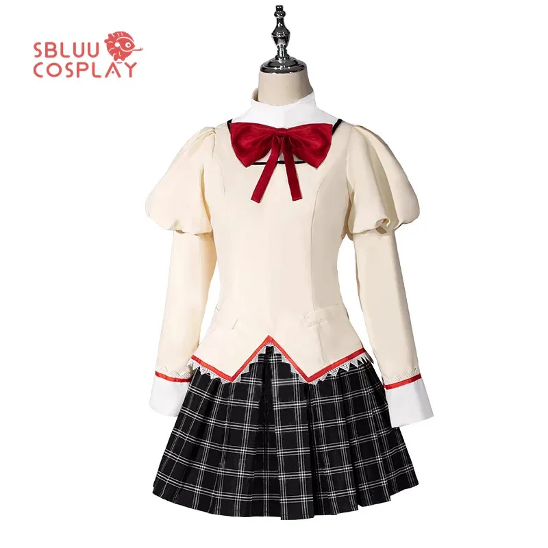 

DY20SBluuCosplay Miki Sayaka Sakura Kyouko Tomoe Mami Akemi Homura Kaname Madoka Косплей Костюм Школьная форма наряд на Хэллоуин