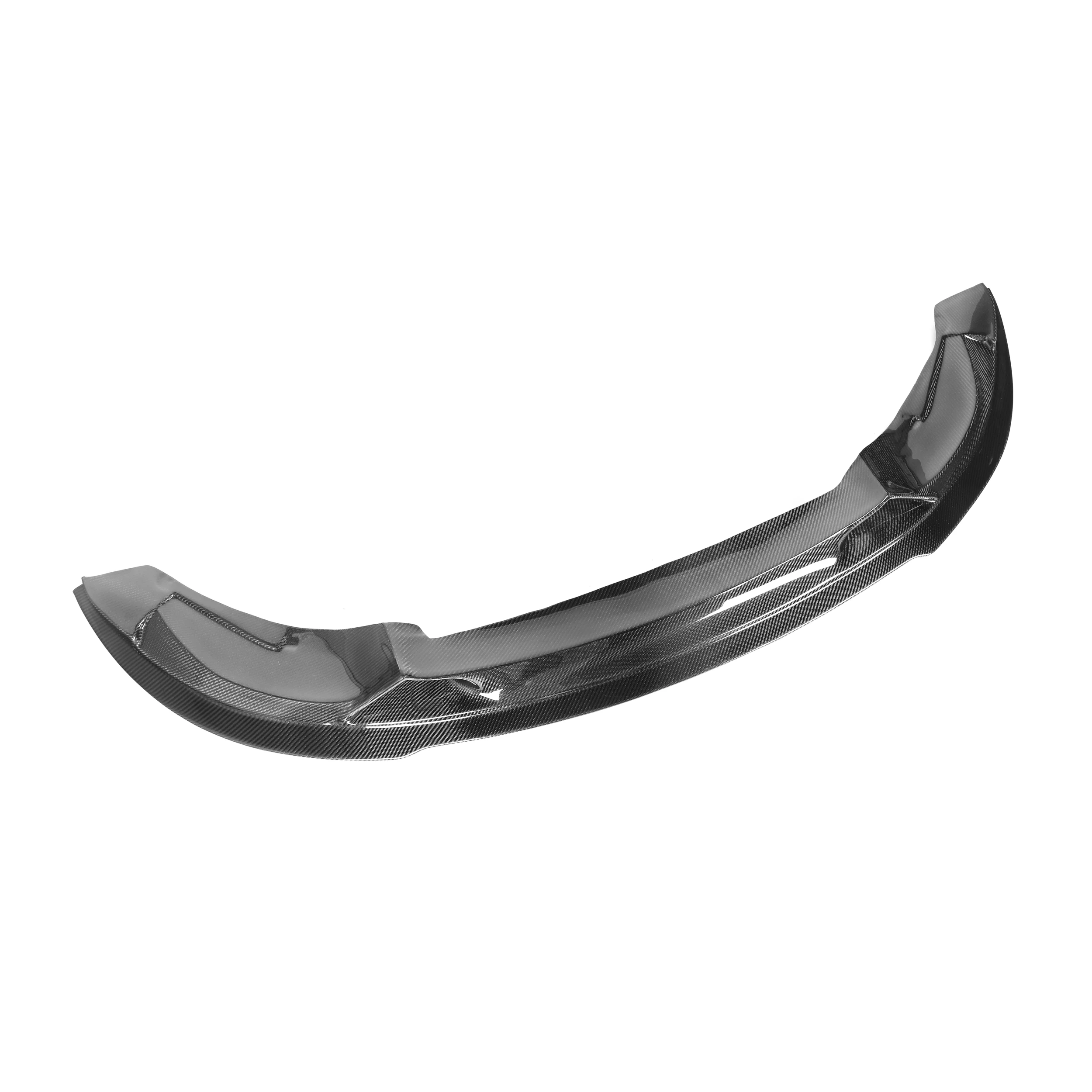 STLFReal Carbonfaser-Frontstoßstangenlippe für BMW M3 F80 M4 F82 F83 2014–2018, R-Style-Upgrade mit inklusive Clips, neuer Zustand