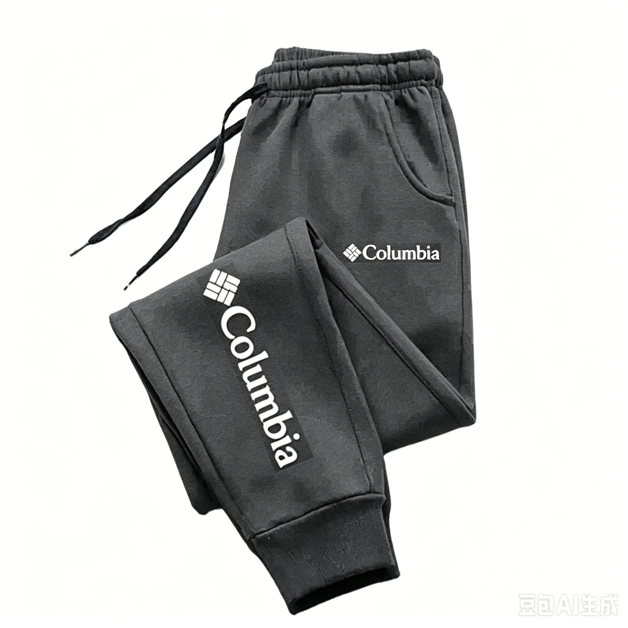 Fade-resistant drawstring sweatpants easy-care for camping, morning exercise, dating and daily work commute