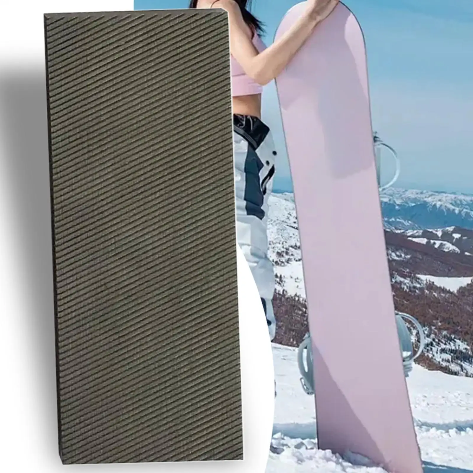 Snowboard Side Bevel File Edge Tuner Tool Schärfen Feilen Care Tuner Kit Winkelwerkzeug für Ski für den Einsatz mit allen festen Winkeln
